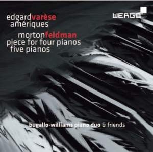 Varèse Edgard Feldman Morton - Amériques (For 2 Pianos, 8 Hands) in the group Externt_Lager /  at Bengans Skivbutik AB (3322426)
