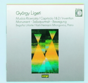 Ligeti György - Musica Ricercata Capriccio 1 & 2 in the group Externt_Lager /  at Bengans Skivbutik AB (3323859)