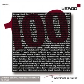 Various - Edition Zeitgenössische Musik 100 in the group Externt_Lager /  at Bengans Skivbutik AB (3323881)