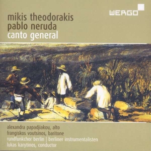 Theodorakis Mikis - Canto General in the group CD / Klassiskt at Bengans Skivbutik AB (3329538)