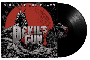 Devils Gun - Sing For The Chaos - Lp in the group VINYL / Hårdrock,Svensk Musik at Bengans Skivbutik AB (3330401)