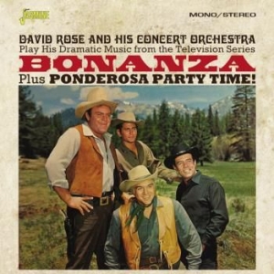 Filmmusik - Bonanza! (+ Ponderosa Party Time!) in the group CD / New releases / Soundtrack/Musical at Bengans Skivbutik AB (3334992)