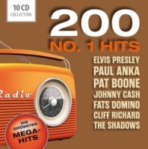 Blandade Artister - 200 # 1 Hits in the group CD / Rock at Bengans Skivbutik AB (3335406)