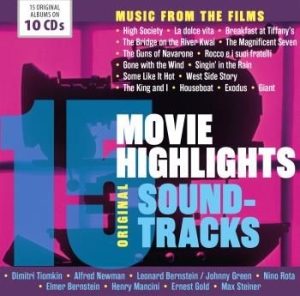 Blandade Artister - 15 Movie Highlights in the group CD / Upcoming releases / Soundtrack/Musical at Bengans Skivbutik AB (3335409)
