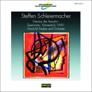 Schleiermacher Steffen - Gesang Des Apsyrtos Zeremonie Kla in the group Externt_Lager /  at Bengans Skivbutik AB (3337691)