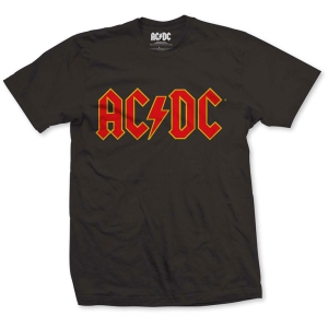 Ac/Dc - Logo Uni Bl   (2XL) in the group MERCHANDISE / T-shirt / Heavy Metal at Bengans Skivbutik AB (3351302)