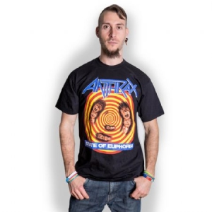 Anthrax - Men's Tee: State of Euphoria in the group Minishops / Anthrax at Bengans Skivbutik AB (3351314r)