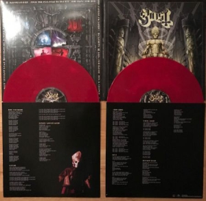 Ghost - Ceremony And Devotion Bloodred vinyl limited numbered 999pcs in the group VINYL / Hårdrock/ Heavy metal at Bengans Skivbutik AB (3367148)
