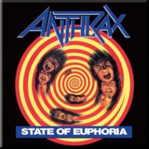 Anthrax - ANTHRAX FRIDGE MAGNET: STATE OF EUPHORIA in the group OTHER / MK Export CDON Merch at Bengans Skivbutik AB (3368158)