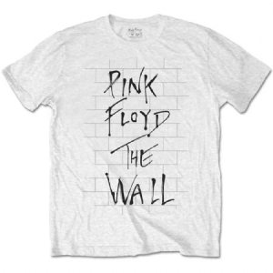 Pink Floyd - Pink Floyd The Wall & Logo T-shirt M in the group Minishops / Pink Floyd at Bengans Skivbutik AB (3377924)