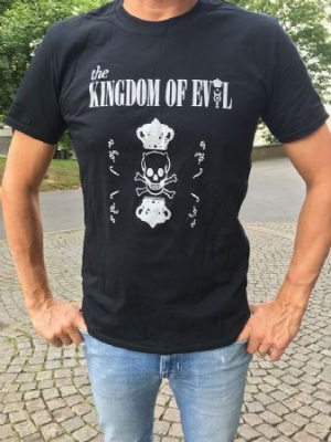 Kingdom Of Evol - Kingdom Of Evol - Black T-Shirt in the group MERCHANDISE / T-shirt / Pop-Rock at Bengans Skivbutik AB (3400750r)