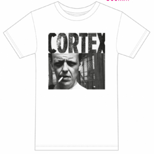 Cortex - T -shirt Vit 1987 in the group Minishops / Cortex at Bengans Skivbutik AB (3400761)