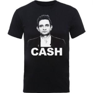Johnny Cash - MEN'S TEE: STRAIGHT STARE in the group OTHER / Merchandise at Bengans Skivbutik AB (3401695r)
