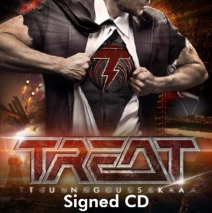 Treat - Tunguska (Signed CD) in the group CD / Upcoming releases / Hardrock/ Heavy metal at Bengans Skivbutik AB (3402767)