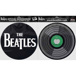 The Beatles - Drop T Logo & Apple Turntable Slipmat Pa in the group MERCHANDISE / Merch / Pop-Rock at Bengans Skivbutik AB (3407120)