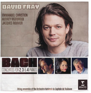 Fray David - Bach: Concertos For 2, 3 And 4 in the group CD / Upcoming releases / Classical at Bengans Skivbutik AB (3460677)
