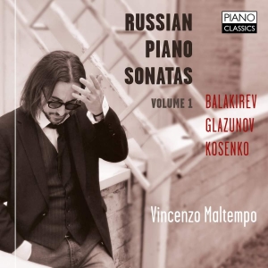 Balakirev Mili Glazunov Alexande - Russian Piano Sonatas, Vol. 1 in the group Externt_Lager / at Bengans Skivbutik AB (3460860)