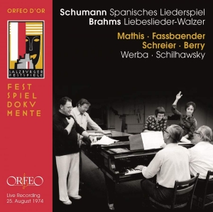 Brahms Johannes Schumann Robert - Lieder in the group Externt_Lager /  at Bengans Skivbutik AB (3465022)