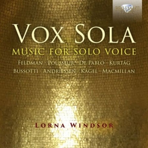 Blandade Artister - Vox Sola: Music For Solo Voice in the group CD / Klassiskt at Bengans Skivbutik AB (3474119)