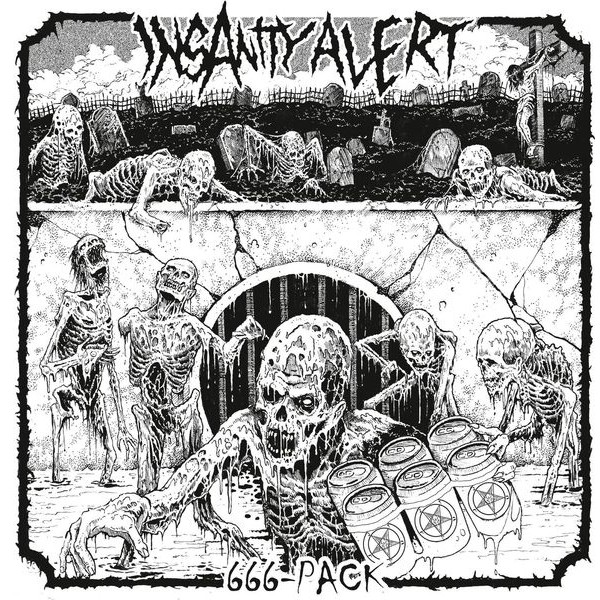 Insanity Alert - 666-Pack in the group CD / Hårdrock/ Heavy metal at Bengans Skivbutik AB (3485952)