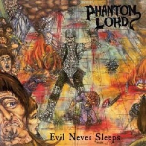 Phantom Lord - Evil Never Sleeps (Vinyl) in the group VINYL / Hårdrock/ Heavy metal at Bengans Skivbutik AB (3486419)