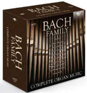 Various - Bach Family: Complete Organ Music ( in the group Externt_Lager /  at Bengans Skivbutik AB (3487575)