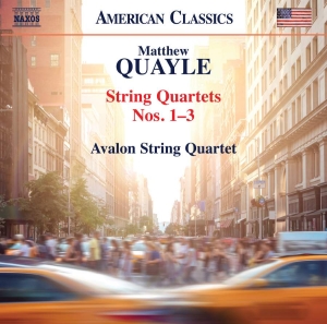 Quayle Matthew - String Quartets Nos. 1-3 in the group Externt_Lager /  at Bengans Skivbutik AB (3487595)