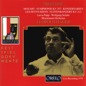 Mozart W A - Symphony No. 31 / Flute Concerto No in the group Externt_Lager /  at Bengans Skivbutik AB (3489924)