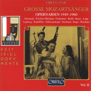 Mozart W A - Grosse Mozartsänger, Vol. 2 in the group CD / Klassiskt at Bengans Skivbutik AB (3489933)