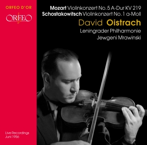 Mozart / Shostakovich - Violin Concerto No. 5 / Violin Conc in the group Externt_Lager /  at Bengans Skivbutik AB (3489958)