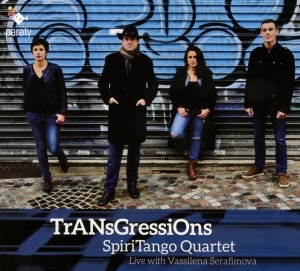 Spiritango Quartet - Transgressions Spiritango Quartet in the group CD / Upcoming releases / Worldmusic at Bengans Skivbutik AB (3492837)