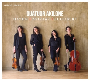 Quatuor Akilone - Haydn Mozart Schubert in the group OTHER / Övrigt /  at Bengans Skivbutik AB (3492838)