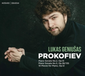 Lukas Geniusas - Prokofiev: Piano Sonatas No. 2 Op. 14 in the group CD / Klassiskt,Övrigt at Bengans Skivbutik AB (3492846)