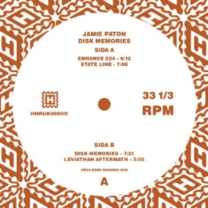 Paton Jamie - Disk Memories in the group VINYL / Dance-Techno at Bengans Skivbutik AB (3493959)