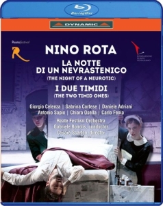 Rota Nino - La Notte Di Un Nevrastenico I Due in the group MUSIK / Musik Blu-Ray / Klassiskt at Bengans Skivbutik AB (3494740)