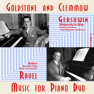 Gershwin George Ravel Maurice - Music For Piano Duo in the group Externt_Lager /  at Bengans Skivbutik AB (3496224)