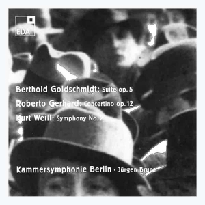 Goldschmidt Berthold Gerhard Rob - Suite Op. 5 Concertino Op. 12 Sym in the group Externt_Lager /  at Bengans Skivbutik AB (3504725)
