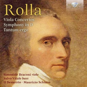 Rolla Alessandro - Viola Concertos Symphony In D Tan in the group Externt_Lager /  at Bengans Skivbutik AB (3509797)