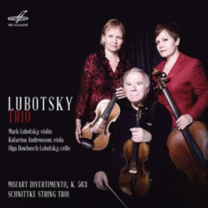 Mozart W A Schnittke Alfred - Lubotsky Trio. Mozart & Schnittke in the group Externt_Lager /  at Bengans Skivbutik AB (3509809)