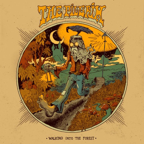 Pilgrim - Walking Into The Forest (Yellow Vin in the group VINYL / Rock at Bengans Skivbutik AB (3510726)