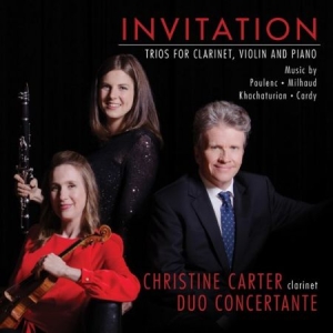 Carter Christine & Duo Concertante - Invitation: Trios For Carinet, Viol in the group CD / Pop at Bengans Skivbutik AB (3512026)