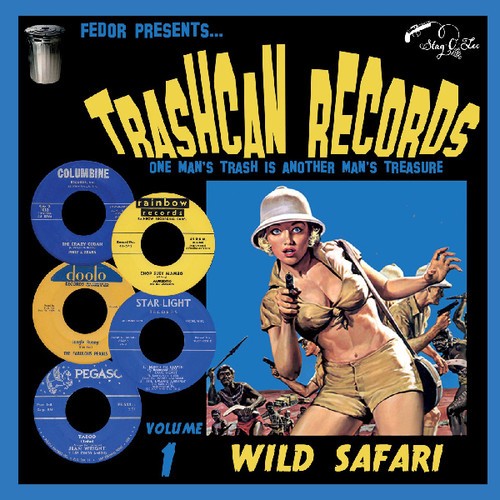 Blandade Artister - Trashcan Records 01: Wild Safari in the group VINYL / Jazz/Blues at Bengans Skivbutik AB (3512271)