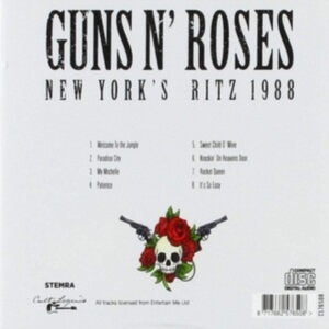 Guns N' Roses - Live At New York's Ritz 1988 in the group VINYL / Hårdrock at Bengans Skivbutik AB (3513023)