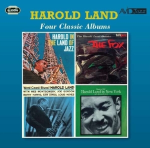 Land Harold - Four Classic Albums in the group CD / Jazz at Bengans Skivbutik AB (3522467)