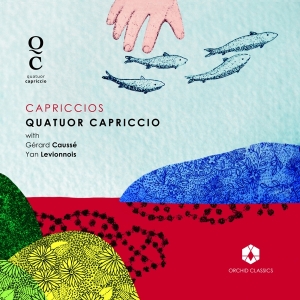 Quatuor Capriccio - Capriccios in the group Externt_Lager /  at Bengans Skivbutik AB (3522525)