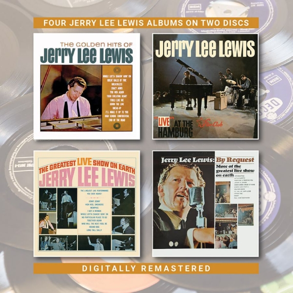 Lewis Jerry Lee - Golden Hits/At The Star Club + 2 in the group CD / Bestsellers at Bengans Skivbutik AB (3530718)