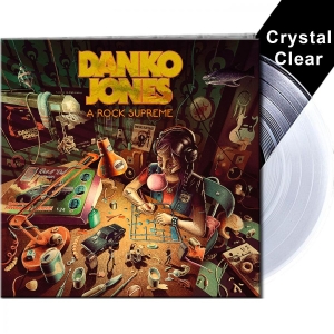 Danko Jones - A Rock Supreme (Crystal Clear Vinyl in the group Minishops / Danko Jones at Bengans Skivbutik AB (3530925)