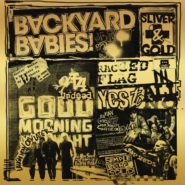Backyard Babies - Sliver And Gold in the group VINYL / Rock at Bengans Skivbutik AB (3531145)
