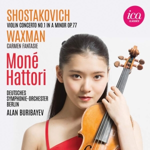 Shostakovich Dmitry Waxman Franz - Violin Concerto No. 1 & Carmen Fant in the group Externt_Lager /  at Bengans Skivbutik AB (3532457)