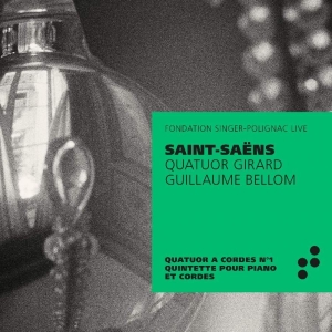 Saint-Saëns Camille - String Quartet No. 1 Piano Quartet in the group OUR PICKS / Weekly Releases / Week 12 / CD Week 12 / CLASSICAL at Bengans Skivbutik AB (3532465)